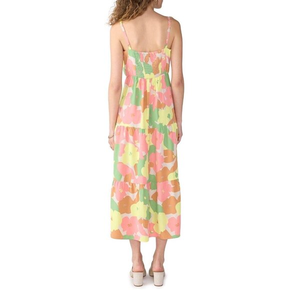 A208 ✽  Floral 3-Tier Midi/Maxi Dress - Picture 5 of 10